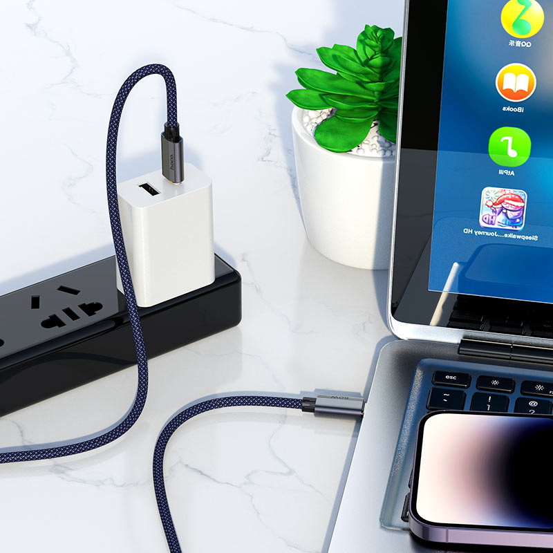 HOCO U134 Cable Type-C to Type-C PD 60W fast charge HOCO U134 Cable Type-C to Type-C PD 60W fast charge